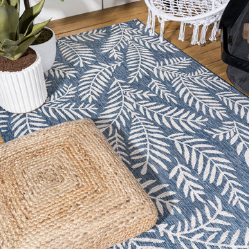Nevis Palm Frond Indoor/outdoor Area Rug